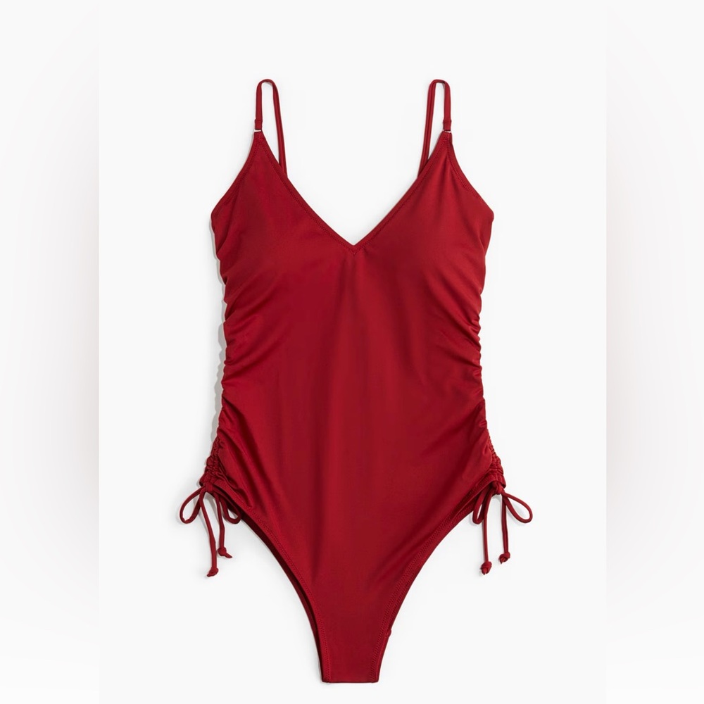 Red H&M Swimsuit One Piece